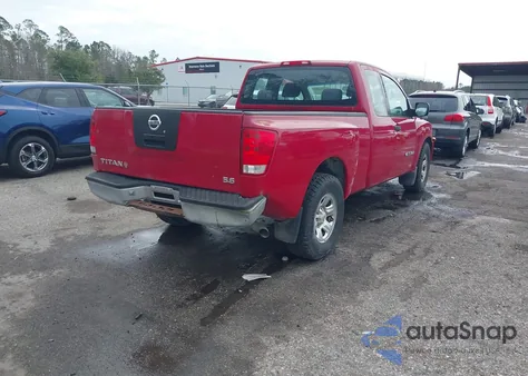 2006 Nissan Titan Xe z USA, uszkodzony, nr VIN 1N6BA06A76N553484